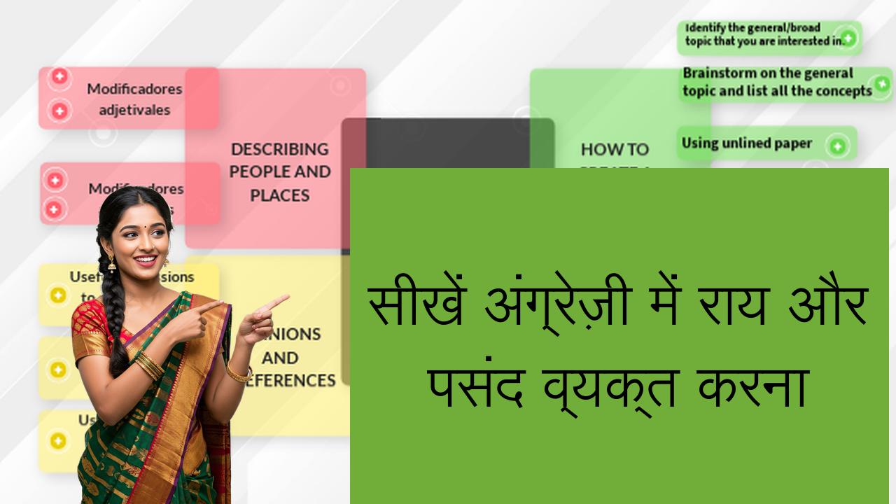 सीखें अंग्रेज़ी में राय और पसंद व्यक्त करना | Learn English in Hindi