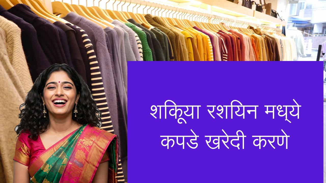 शिकूया रशियन मध्ये कपडे खरेदी करणे | Learn Russian in Marathi